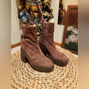 Clergerie Soft suede boot